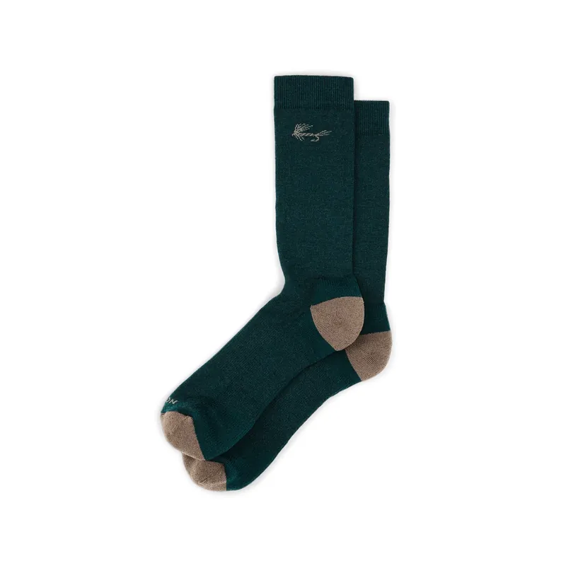 Everyday Crew Sock - Mallard Green - Medium
