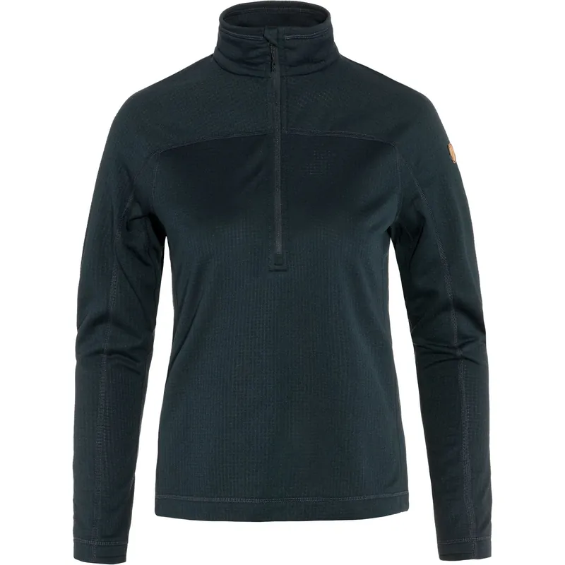 Women‘s Abisko Lite Fleece Half Zip - Dark Navy - Medium