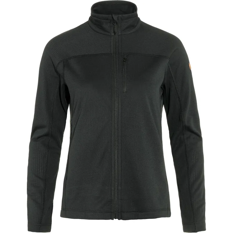 Women‘s Abisko Lite Fleece Jacket - Black - Small