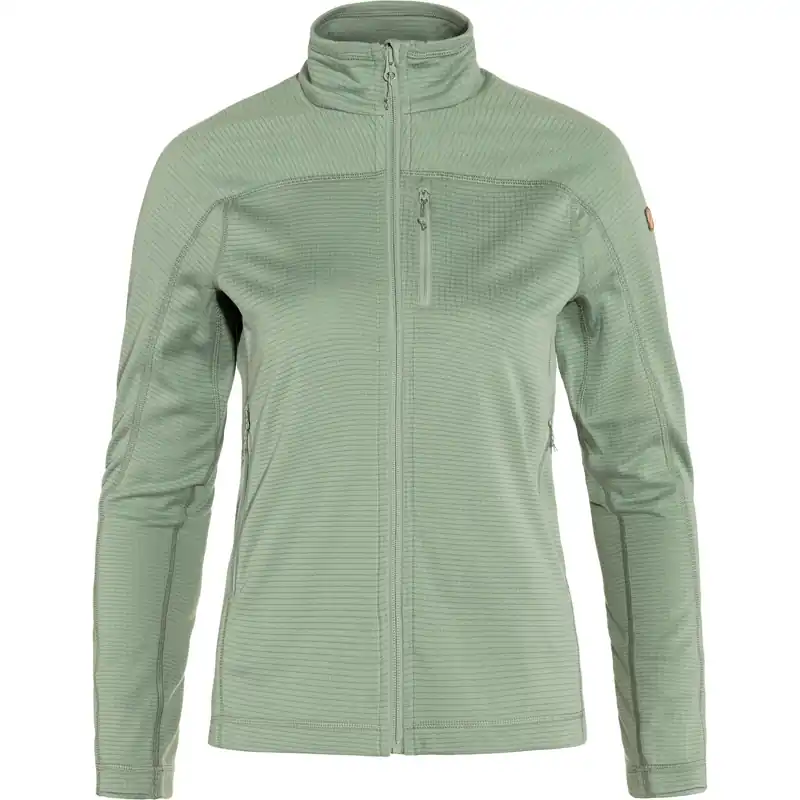 Women‘s Abisko Lite Fleece Jacket - Misty Green - Small