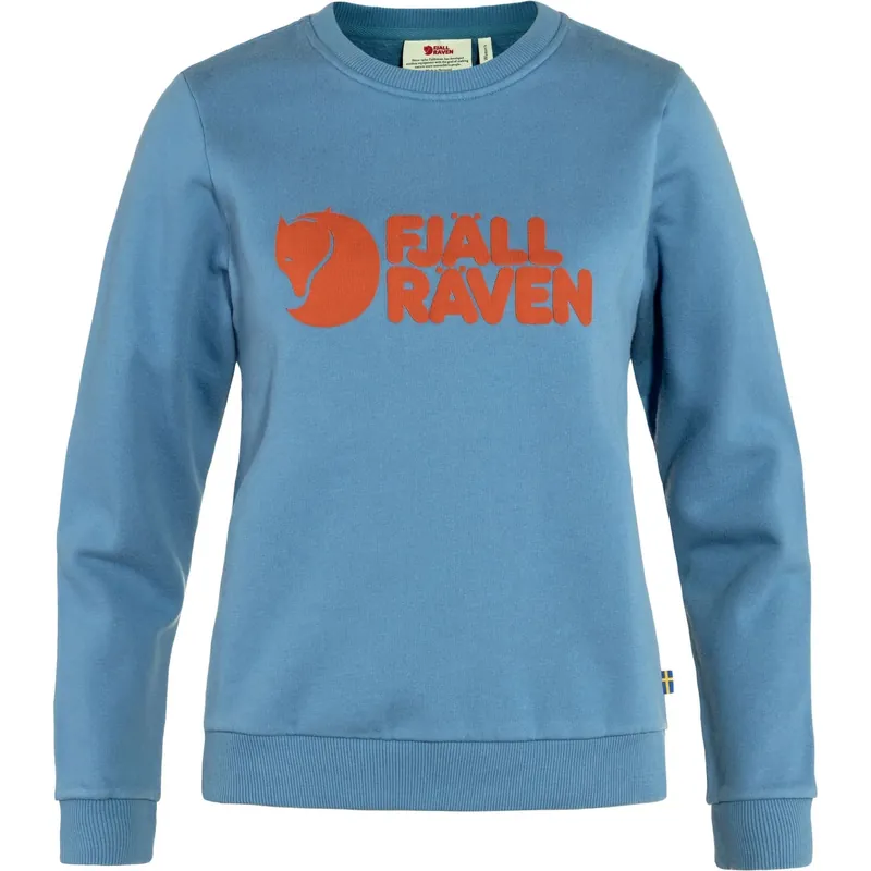 Women‘s Logo Sweater - Dawn Blue/Terracotta Brown - Medium