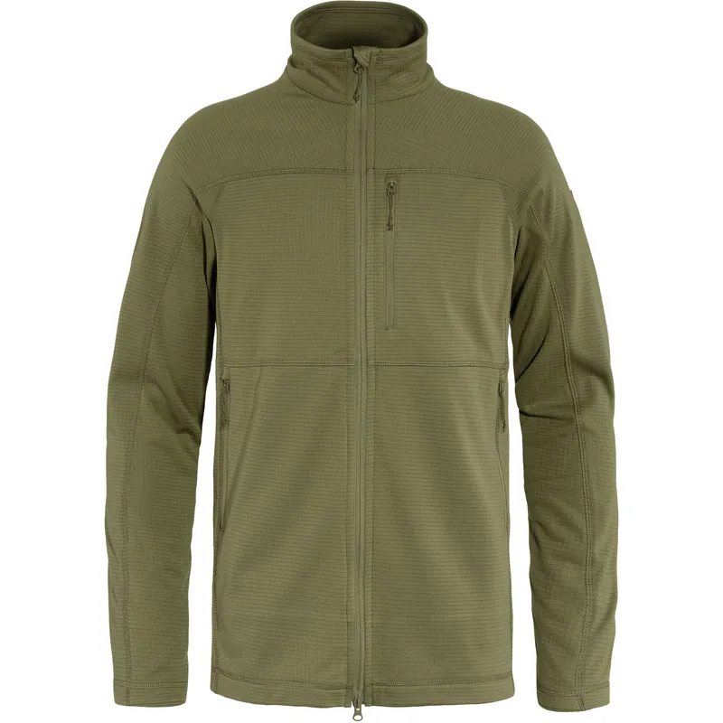 Men‘s Abisko Lite Fleece Jacket - Green - Medium
