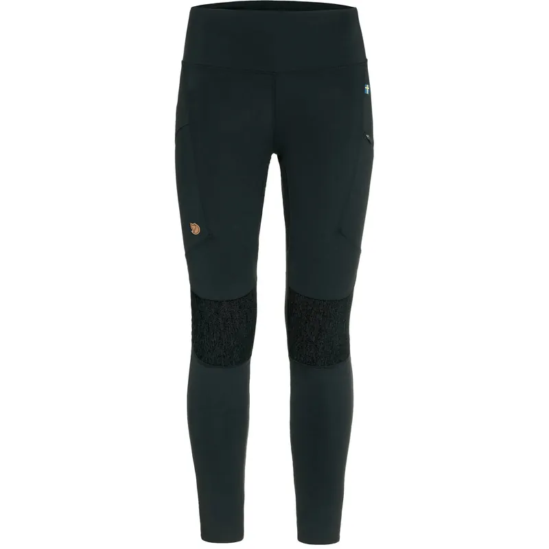 Women‘s Abisko Trekking Tights Hd - Black - 2XL