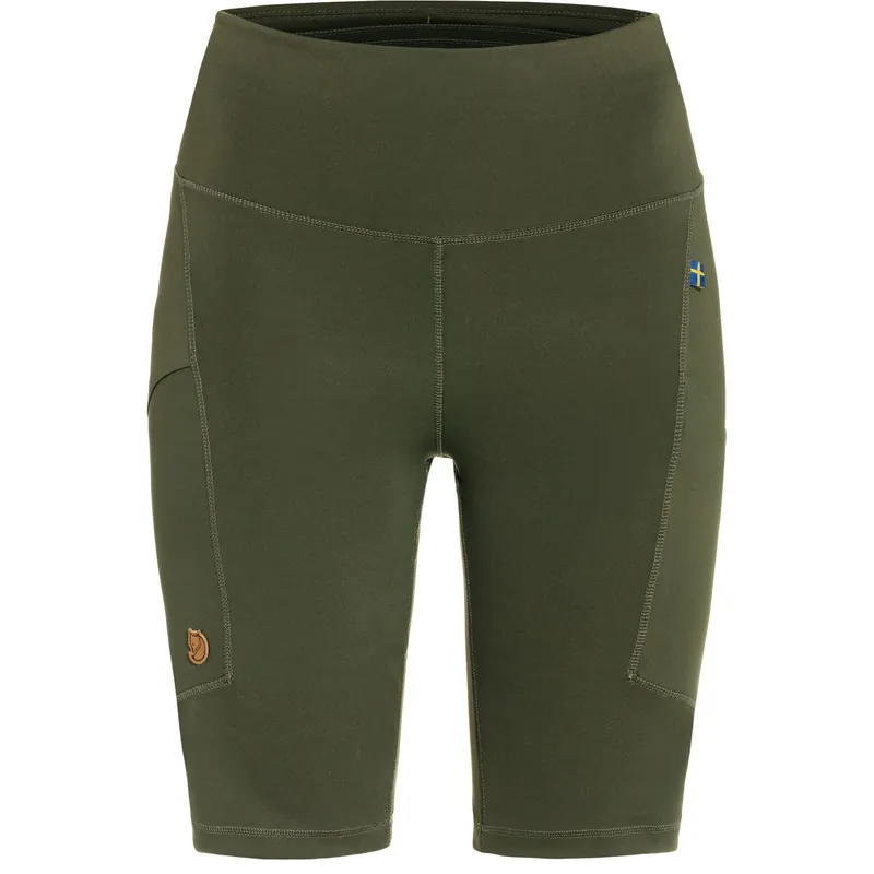 Women‘s Abisko Short Tights - Deep Forest - 2XS