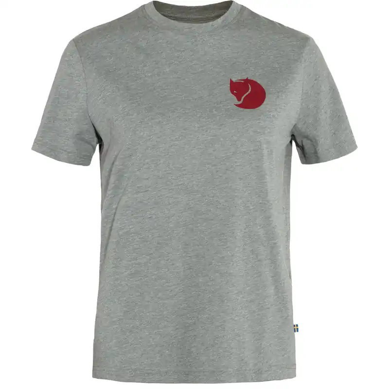 Women‘s Fox Boxy Logo Tee - Grey/melange - Large