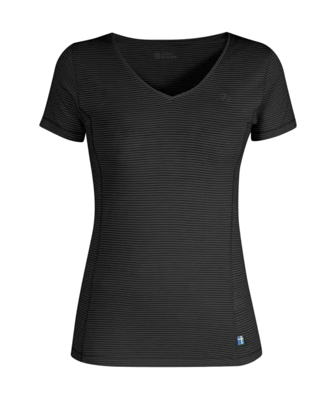 Women‘s Abisko Cool T-shirt - Dark Grey - XS