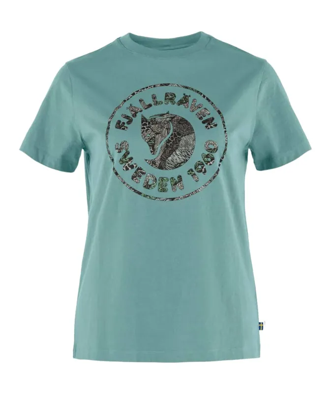 Women‘s Kanken Art Logo Tee - Sky Blue - Large