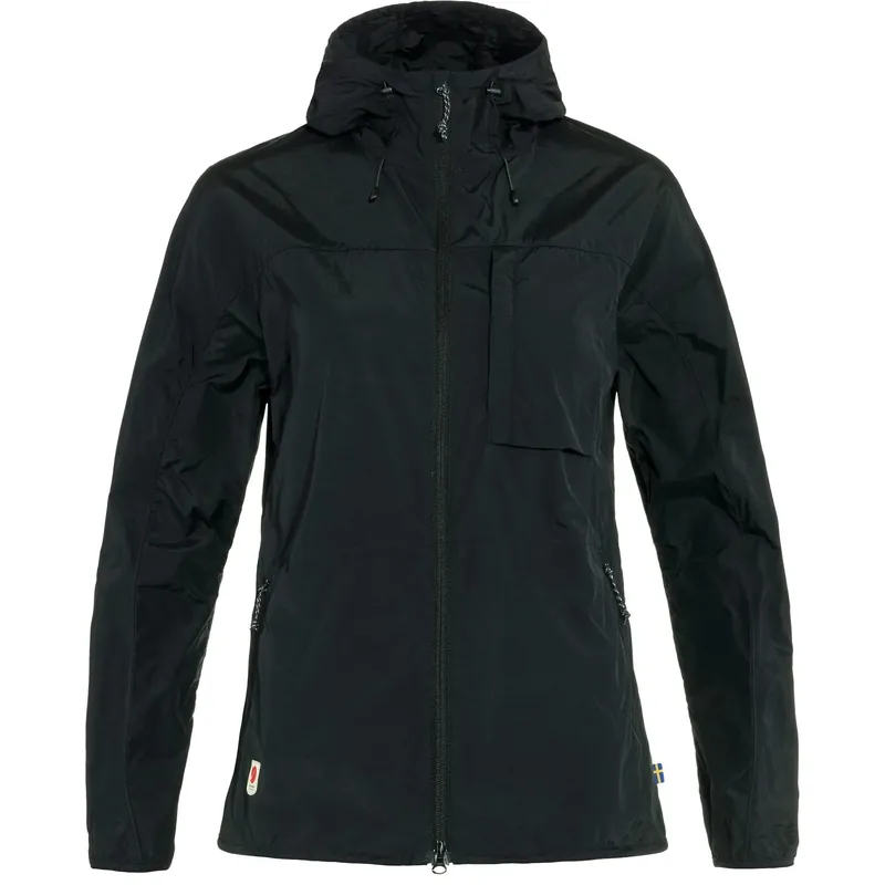 Women‘s High Coast Wind Jacket - Black - XL