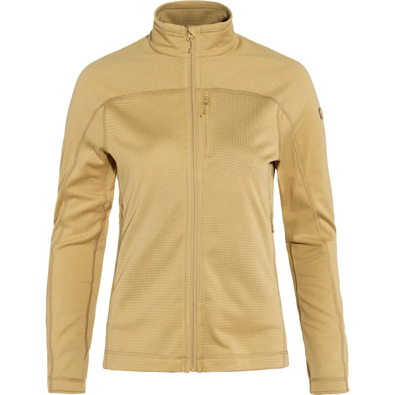 Women‘s Abisko Lite Fleece Jacket - Dune Beige - Large