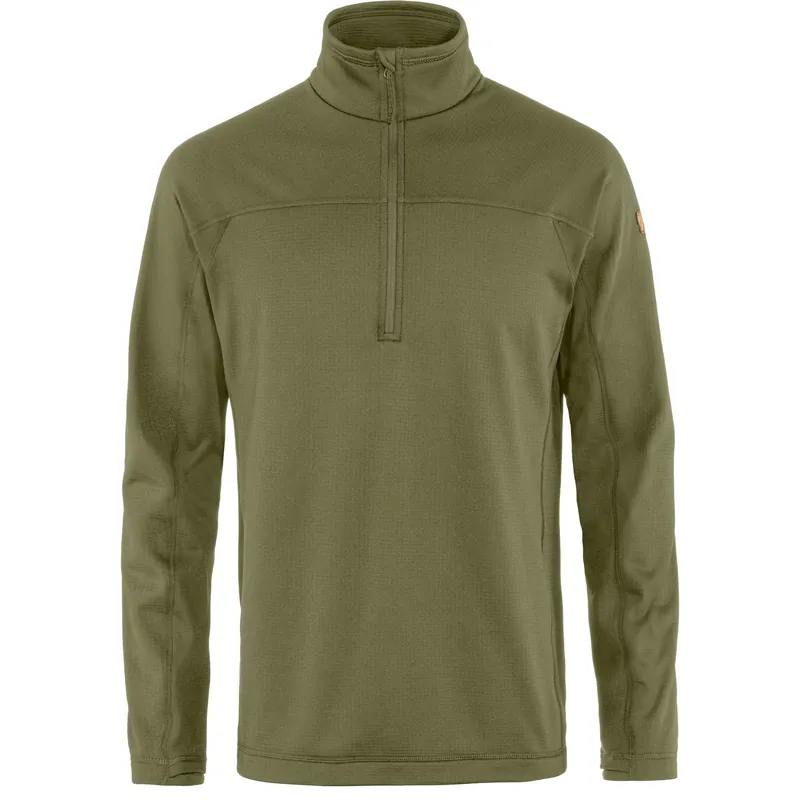 Men‘s Abisko Lite Fleece Half Zip - Green - 2XL