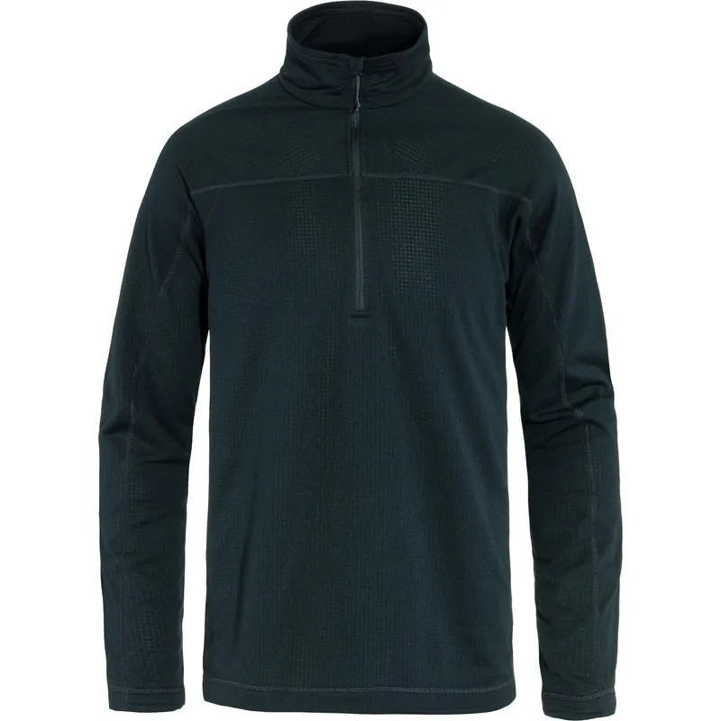 Men‘s Abisko Lite Fleece Half Zip - Dark Navy - Small