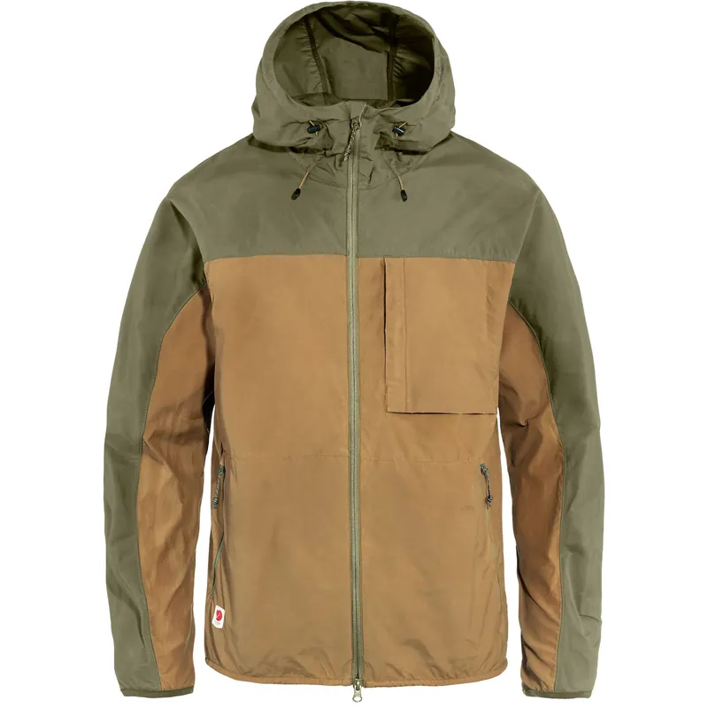 Men‘s High Coast Wind Jacket - Buckwheat Brown/green - 2XL