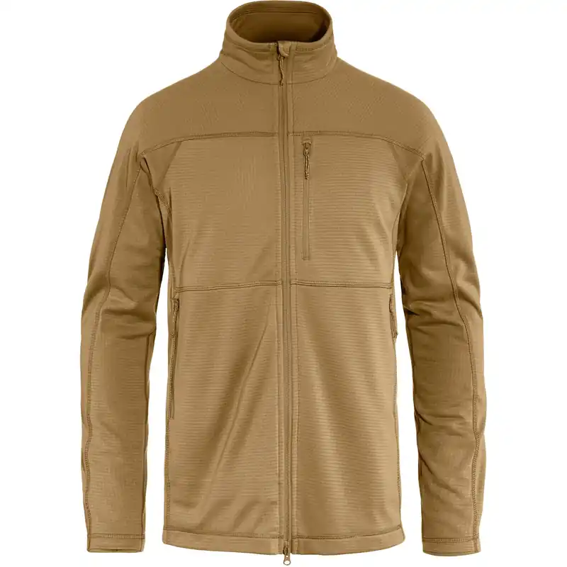 Men‘s Abisko Lite Fleece Jacket - Buckwheat Brown - 2XL