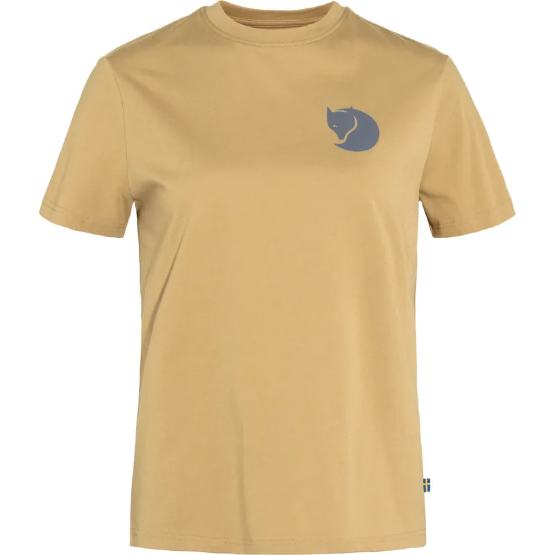 Women‘s Fox Boxy Logo Tee - Dune Beige - XS
