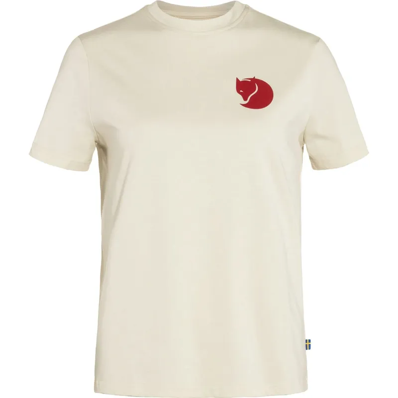 Women‘s Fox Boxy Logo Tee - Chalk White - Small