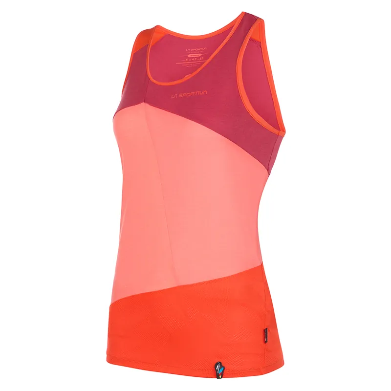 Women‘s Charm Tank - Cherry Tomato/flamingo - XS