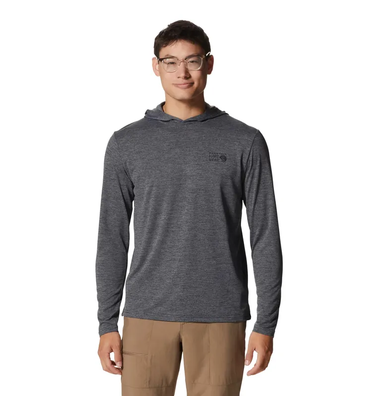 Men‘s Sunblocker Hoody - Dark Storm Heather - Small