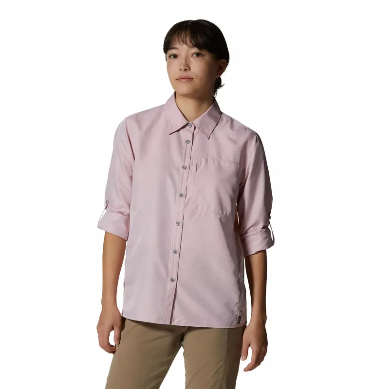 Women‘s Canyon Long Sleeve Shirt - Rosehip - XS