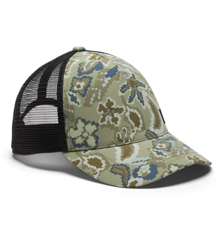 Women‘s Stryder Trucker Hat - Mantis Green Floral - One Size