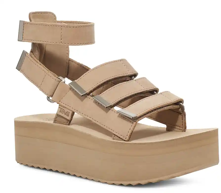 Women‘s Flatform Mevia Leather - Incense - 11