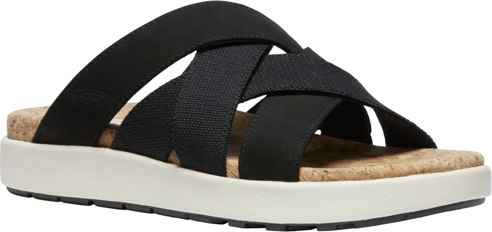 Women‘s Elle Mixed Slide - Black/birch - 8