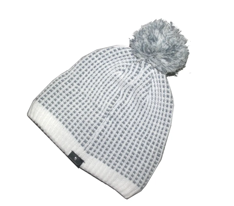 Heatwave Trio Beanie - White/lt Gray