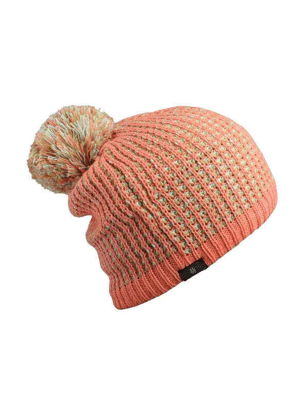 Heatwave Trio Beanie - Coral