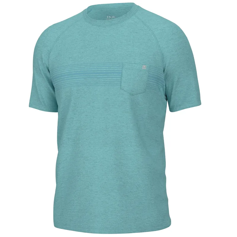 Men‘s Waypoint Ss Crew Baraboo Strip - Island Paradise - Small