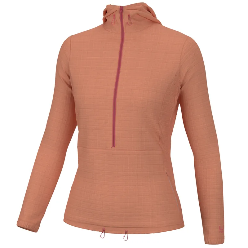 Women‘s Tide Point Pullover Cross-dye - Coral Reef - Small