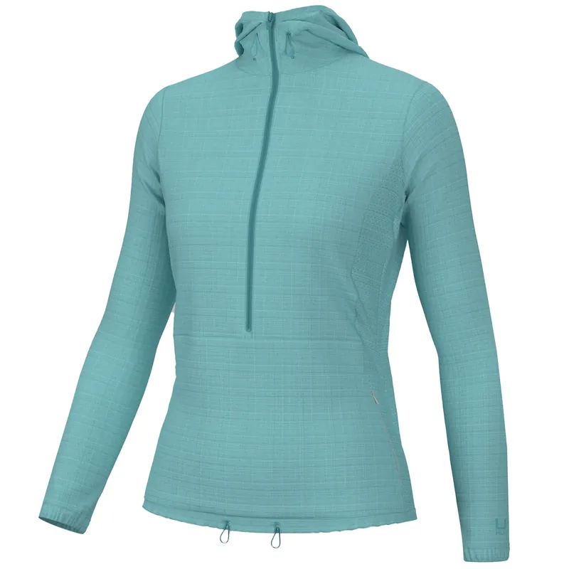 Women‘s Tide Point Pullover Cross-dye - Island Paradise - Small