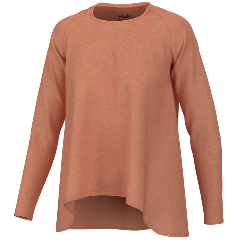Women‘s Waypoint Flow Crew - Coral Reef - Large