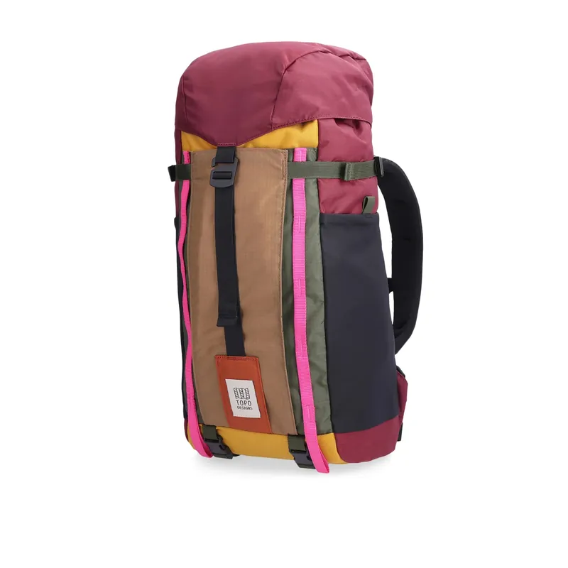 Mountain Pack - Burgundy/dark Khaki - 16 L
