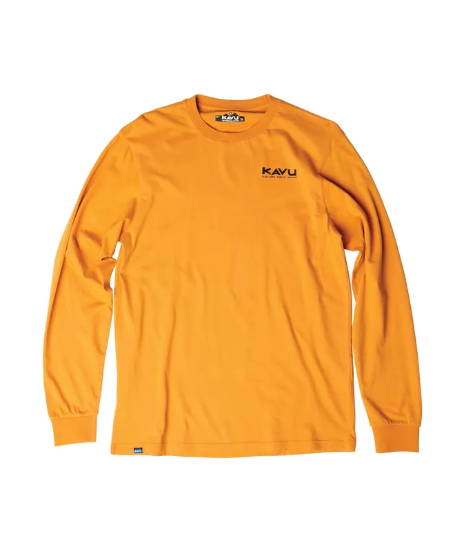 Men‘s Ls Etch Art - Butterscotch - Medium