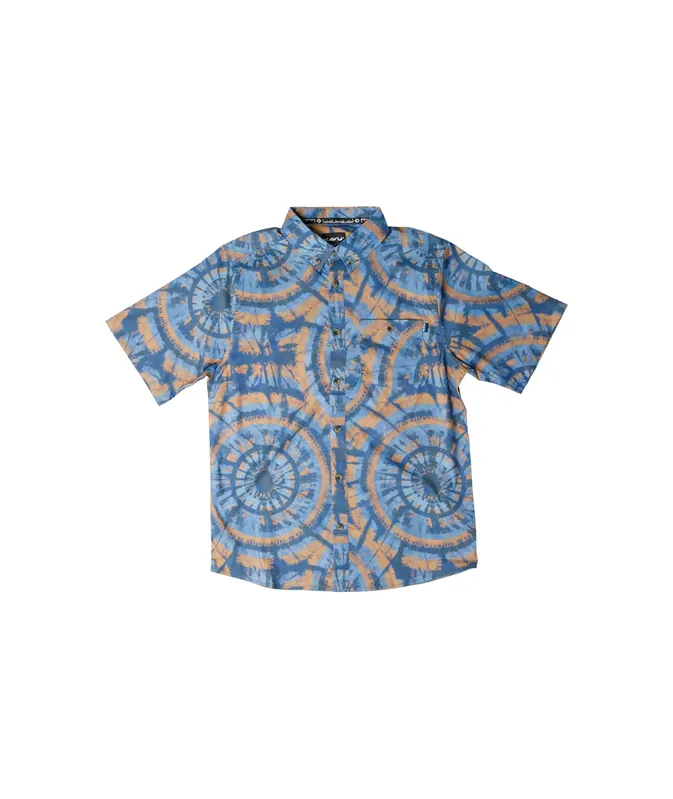Men‘s River Wrangler - Circle Tie Dye - Small