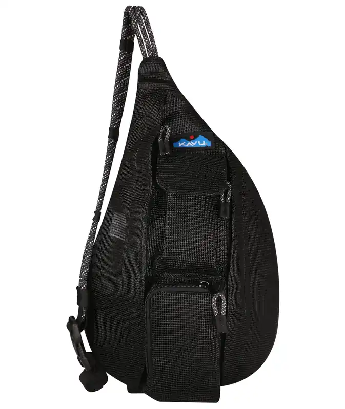 Mini Beach Rope Bag - Black