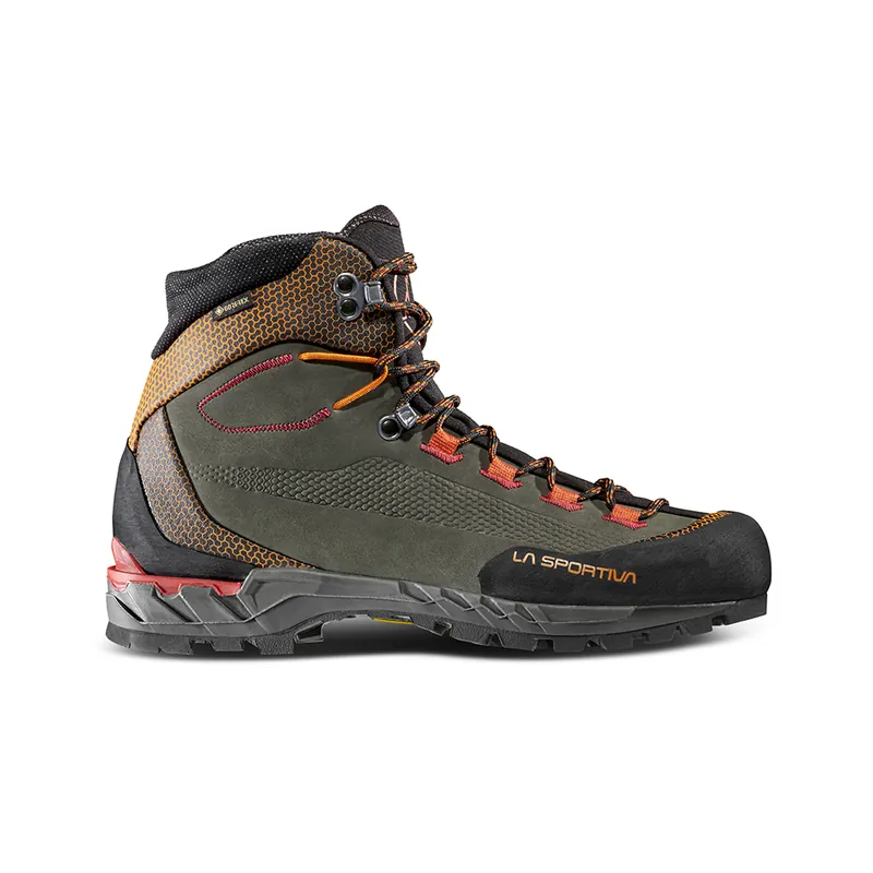 Men‘s Trango Tech Leather Gtx - Carbon/hawaiian Sun - 38