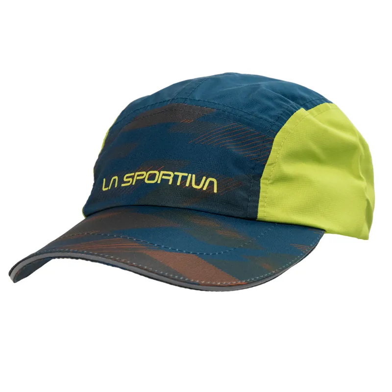 Skyline Cap - Storm Blue/lime Punch - Small