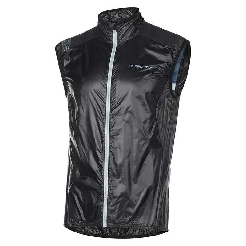Men‘s Blizzard Windbreaker Vest - Black/carbon - XL