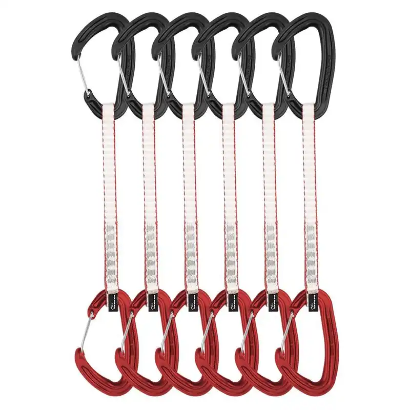 Alpha Wire Quickdraw 6 Pack - Matt Grey/red - 18 cm