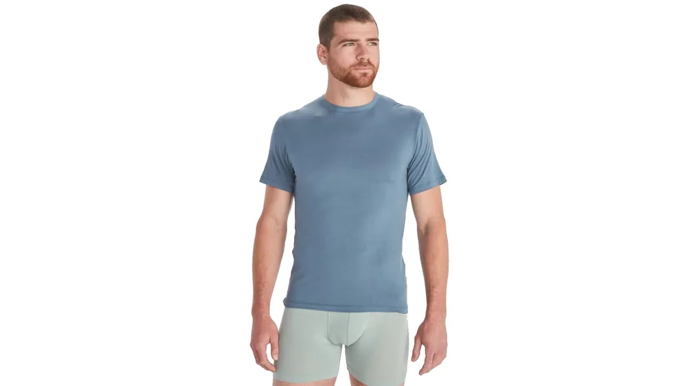 Men‘s Everyday Crew Tee - Steel Blue - 2XL