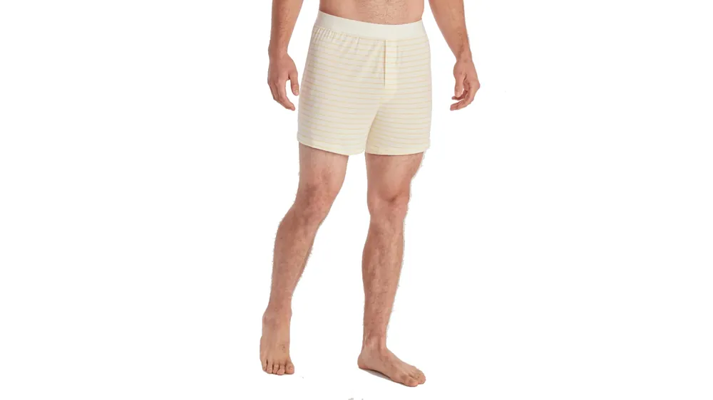 Men‘s Everyday Boxer - Papyrus/sunshine Stripe - Small