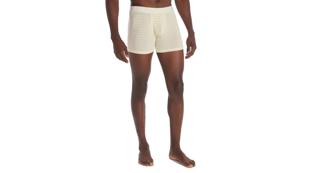 Men‘s Everyday Boxer Brief - Papyrus/sunshine Stripe - 2XL