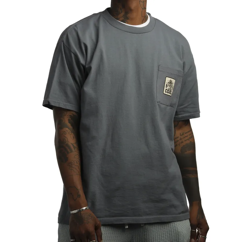 Ripley Pocket Tee - Charcoal - XL