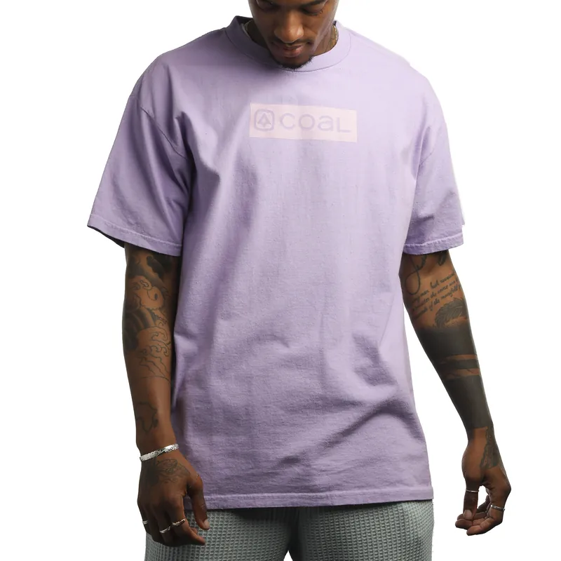 Box Logo Ss Tee - Lavender - Medium