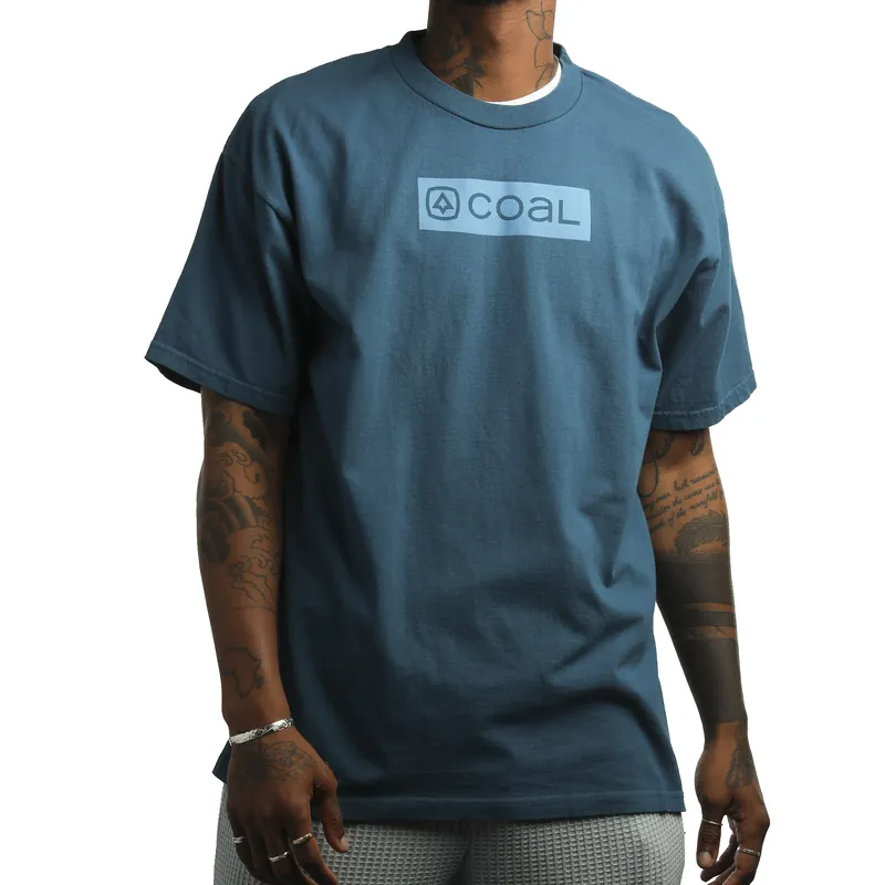 Box Logo Ss Tee - Teal - XL