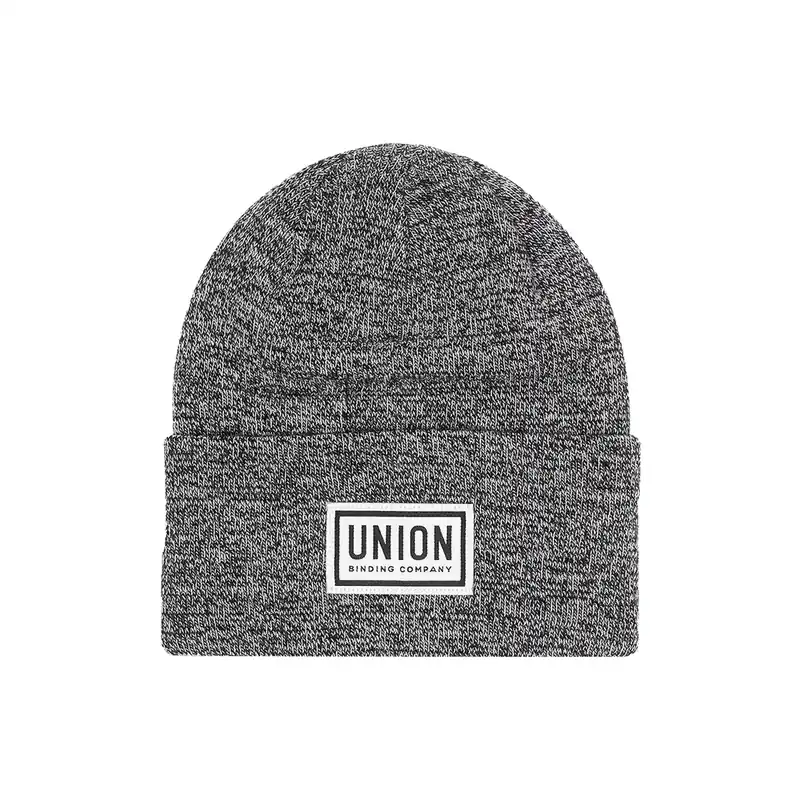 High Cuff Beanie - Black Marl