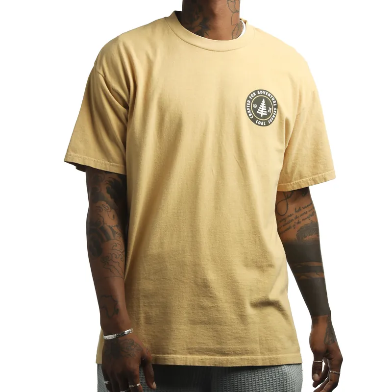 Jetty Graphic Tee - Mustard - Large
