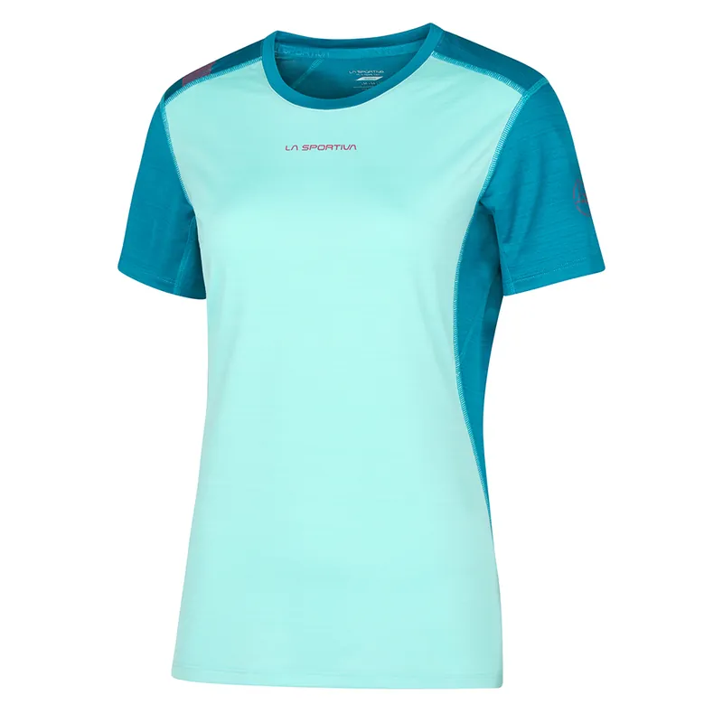 Women‘s Sunfire T-shirt - Turquoise/crystal - Medium