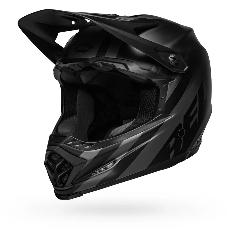 Full 9 Fusion Mips - Matte Black/Gray - Large