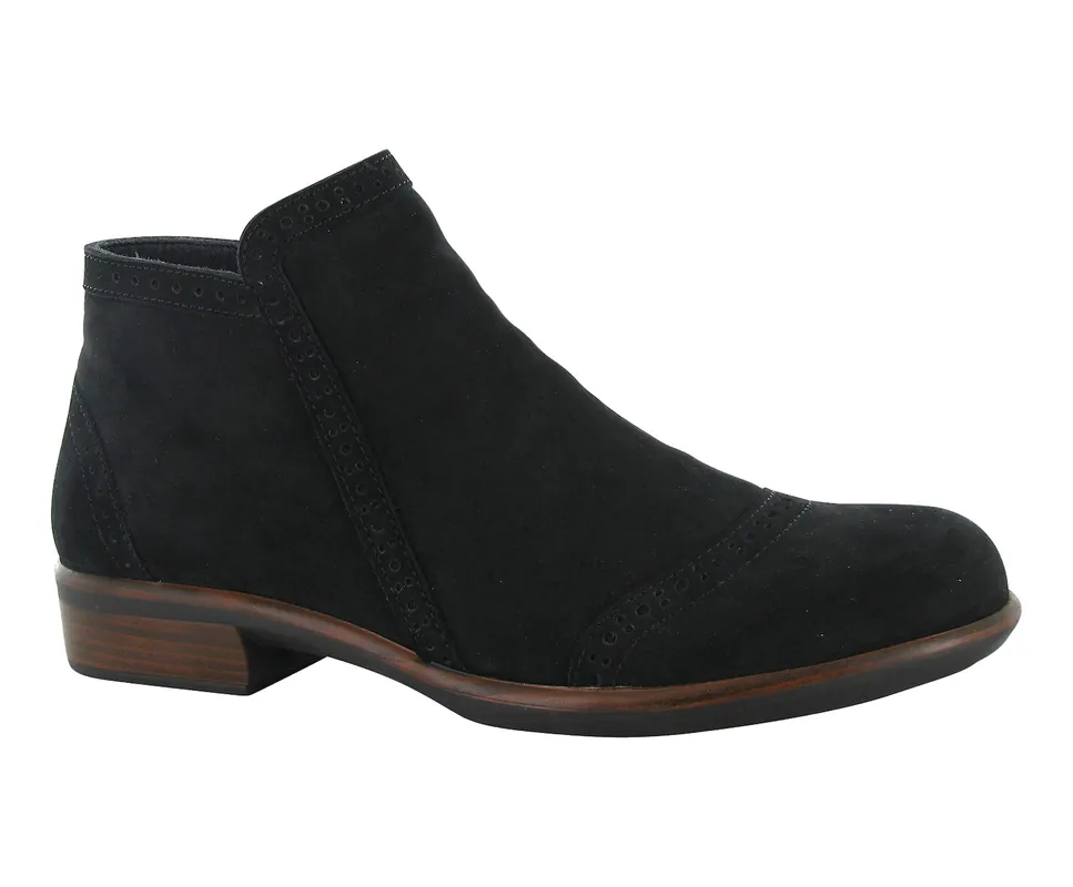 Nefasi - Black Velvet Nubuck - 38